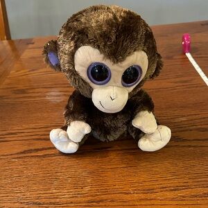 Ty Beanie Boo stuffed monkey missing tags